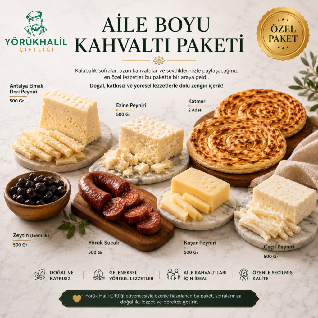 Aile Boyu Kahvaltı Paketi