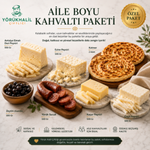 Aile Boyu Kahvaltı Paketi